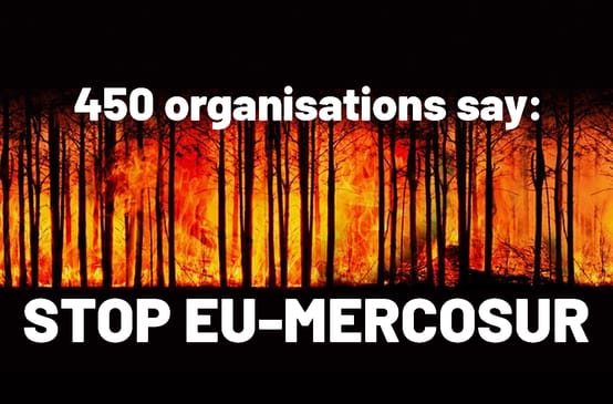 450 organizzazioni dicono: STOP UE-MERCOSUR