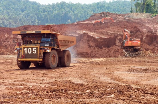 Miniera di Nichel in Indonesia