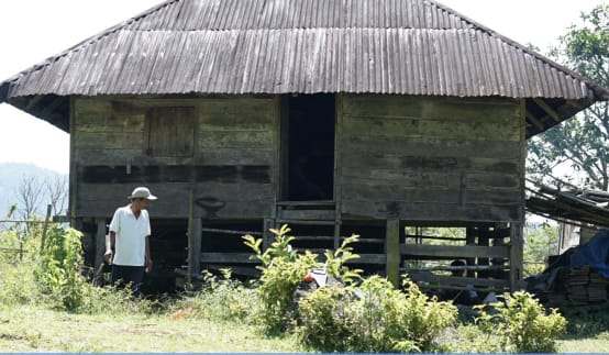 Antica casa di legno