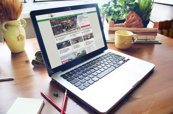 La nuova pagina web