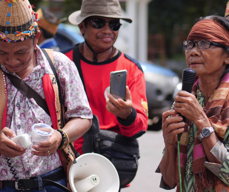 Protesta dei Dayak
