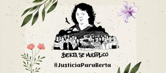 © Otros Mundos Chiapas Immagine che simboleggia i semi germogliati di Berta Cáceres nella lotta di migliaia di persone in tutto il mondo con l'hashtag #JusticiaParaBerta (#GiustiziaPerBerta).