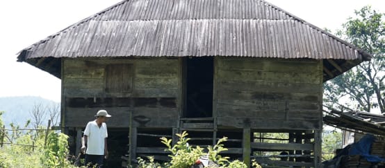 Antica casa di legno