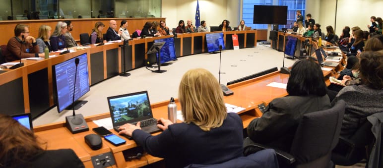 Dibattito sul Diritto a dire NO alle miniere e all'estrattivismo al Parlamento europeo