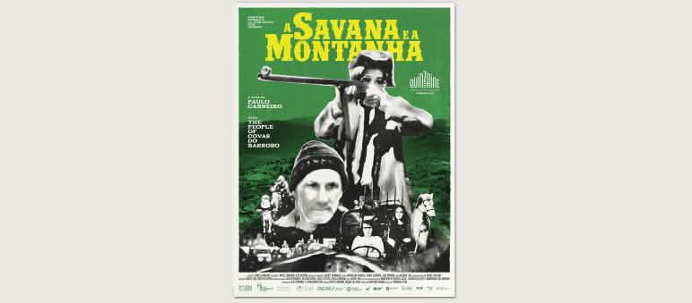 Locandina del film “A savana e a montana”.