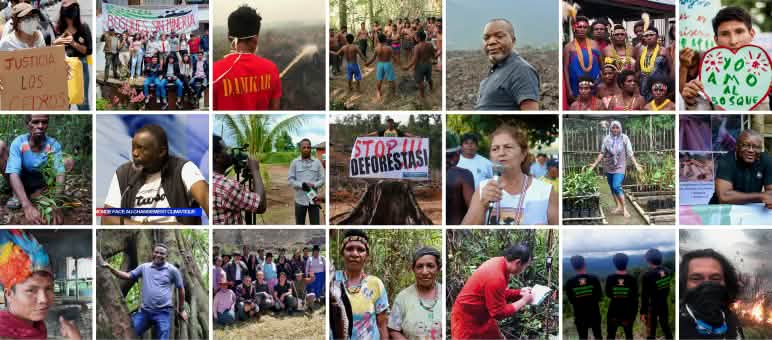 Collage di una selezione di partner