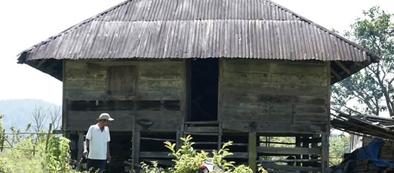 Antica casa di legno