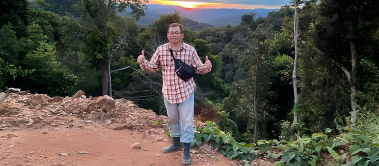 Il nostro alleato Matek Geram aiuta a salvare la foresta Ambientalista in Malesia: Matek Geram