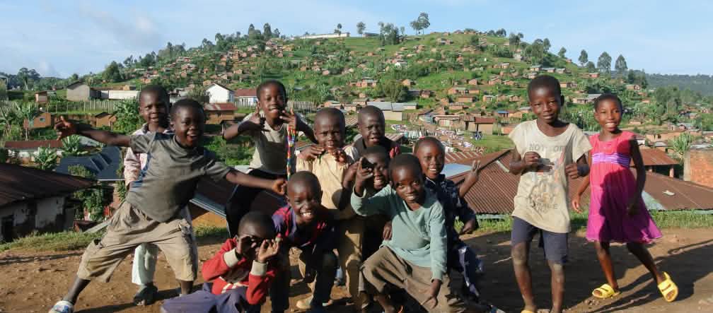 Bambini nel comune di Kanyabayonga, nell'est della Repubblica Democratica del Congo