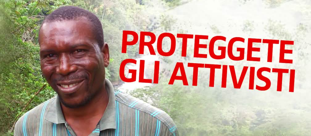 Nasako Besingi - Proteggete gli attivisti