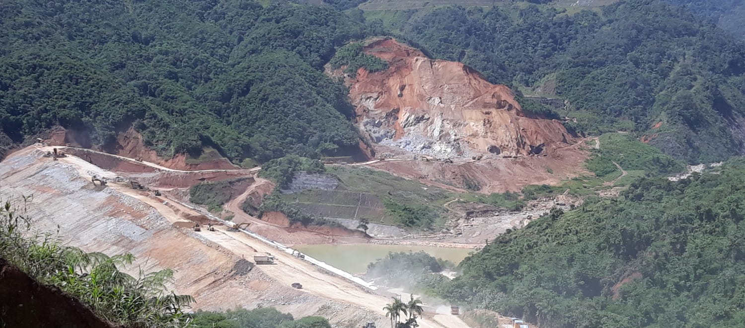 Miniera di rame in Ecuador