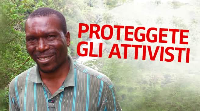 Nasako Besingi Nasako Besingi - Proteggete gli attivisti