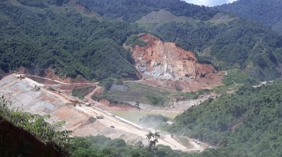 Miniera di rame in Ecuador