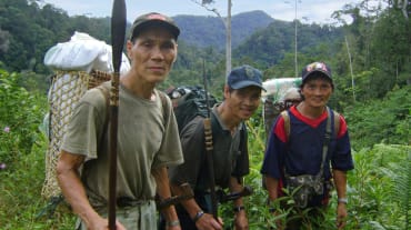 indigeni Penan di Sarawak