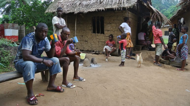 Villaggio in Liberia