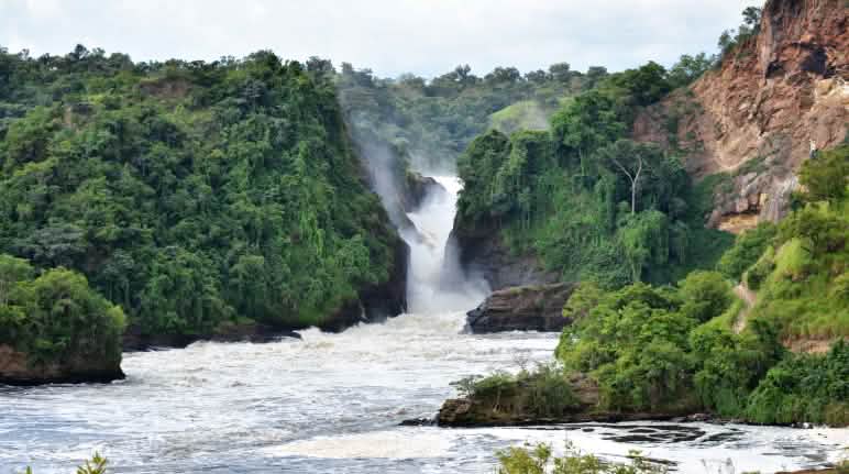 Il petrolio per l'oleodotto in progetto sarà estratto nel Parco Nazionale delle Cascate Murchison. Cascate Murchison, Uganda