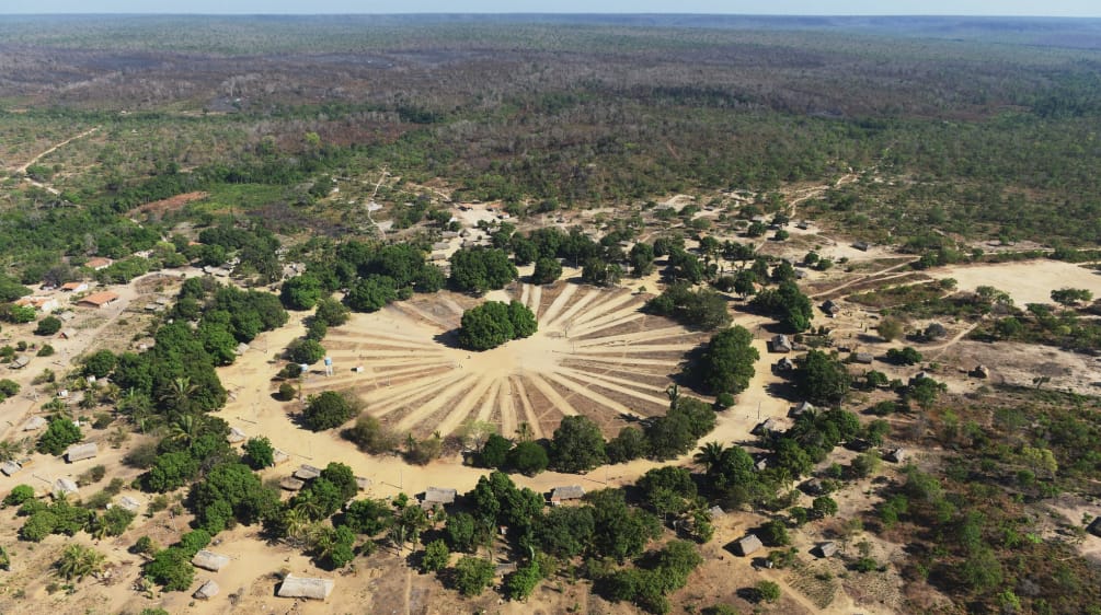 Insediamento indigeno nel Cerrado del Maranhão