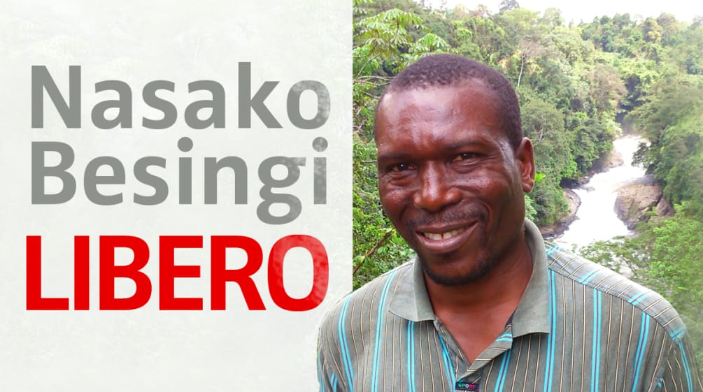 Nasako Besingi, ambientalista camerunense Nasako Besingi libero