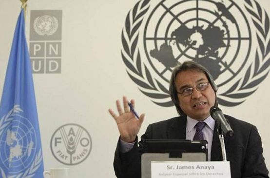 James Anaya, Relatore Speciale delle Nazioni Unite per i Popoli Indigeni