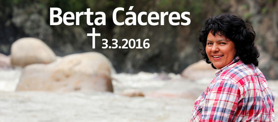 Berta Cáceres attivista ambientalista uccisa in Honduras il 3 marzo 2016