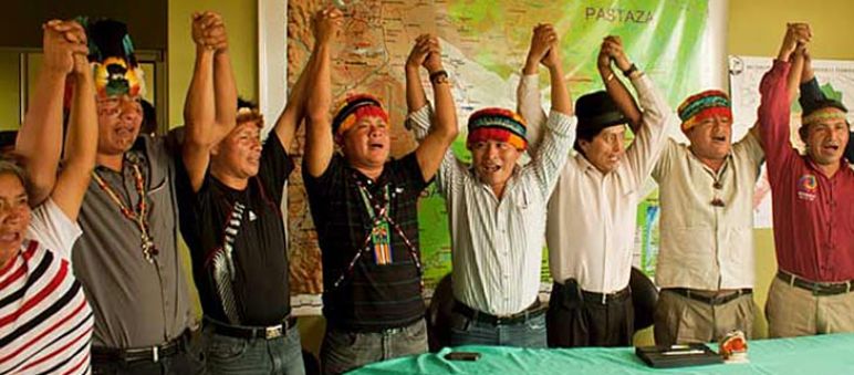 Indigeni dell'Amazzonia ecuatoriana
