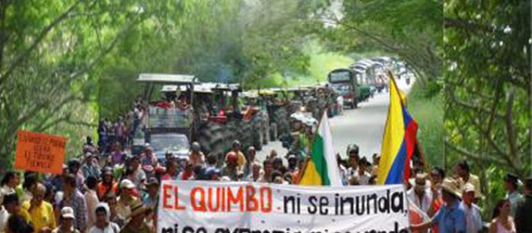 Conegna delle firme all’ambasciatore colombiano a Berlino