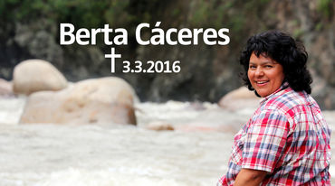 Berta Cáceres attivista ambientalista uccisa in Honduras il 3 marzo 2016