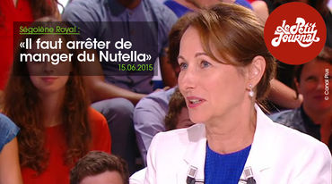 La ministra dell’ecologia Ségolène Royal durante la trasmissione di lunedì 15 giugno su Canal Plus