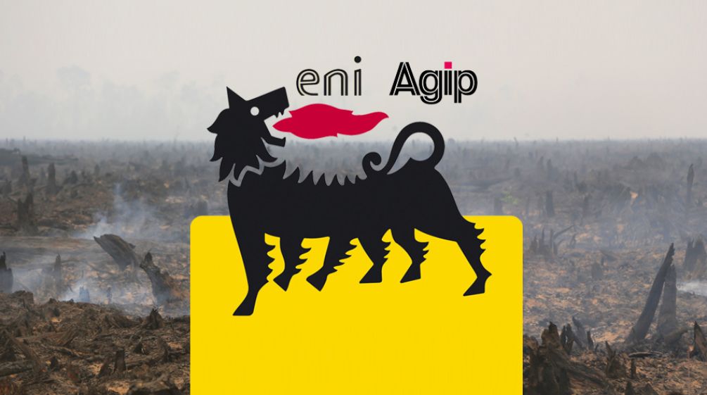 ENI fornisca i dati concreti sulle materie prime che sostituirebbero l'olio di palma per i biocarburanti Il biodiesel di ENI: le foreste tropicali vengono distrutte e sostituite con piantagioni di palma da olio
