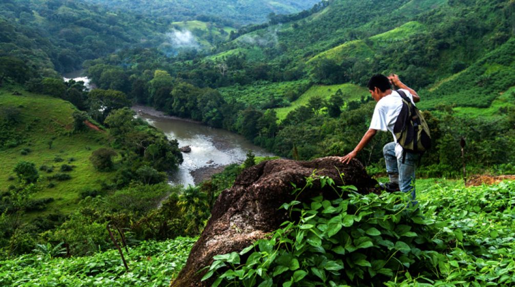 Il fiume Tabasará a Panama